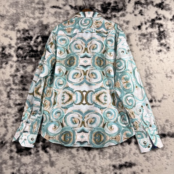 Unique Patterned Button Down - Picture 2 of 8